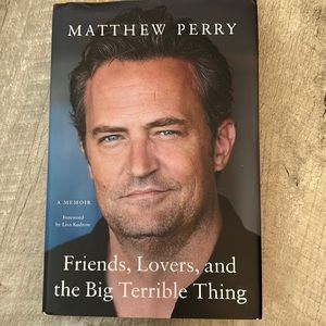Matthew Perry, a memoir, hardback book